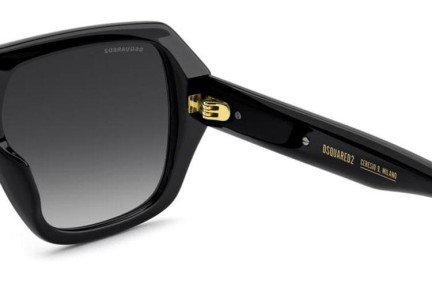 Ochelari de soare Dsquared2 D20160/S 807/9O Pătrați Negri