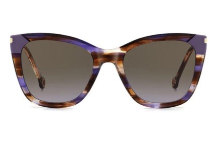 Ochelari de soare Carolina Herrera HER0307/S L7W/QR Cat Eye Violeți