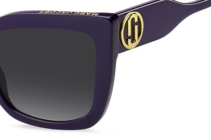 Ochelari de soare Marc Jacobs MARC811/S B3V/9O Cat Eye Violeți