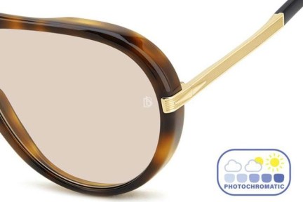 Okulary przeciwsłoneczne David Beckham DB99/VOYAGER 2IK/3O Pilotki (Aviator) Havana