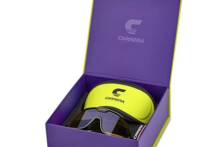 Okulary przeciwsłoneczne Carrera CSPORT01/S I46/HW Pojedyncze | Shield Czarne