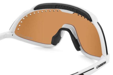 Okulary przeciwsłoneczne Carrera CSPORT01/S 6HT/ZS Pojedyncze | Shield Białe