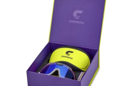 Okulary przeciwsłoneczne Carrera CSPORT01/S 6HT/ZS Pojedyncze | Shield Białe
