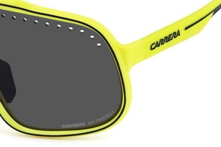 Okulary przeciwsłoneczne Carrera CSPORT02/S 4CW/IR Pojedyncze | Shield Żółte