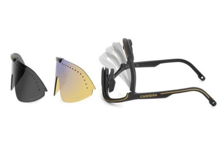Okulary przeciwsłoneczne Carrera CSPORT01/S I46/HW Pojedyncze | Shield Czarne