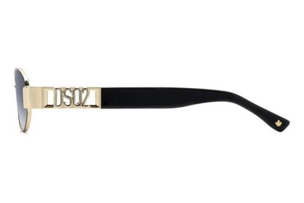 Ochelari de soare Dsquared2 D20155/S 0NZ/08 Ovali Aurii