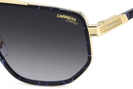 Okulary przeciwsłoneczne Carrera CARRERA1072/S KY2/9O Kwadratowe Niebieskie