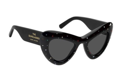 Ochelari de soare Marc Jacobs MARC798/SSTR 807/IR Cat Eye Negri