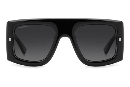 Okulary przeciwsłoneczne Dsquared2 ICON0024/S 807/9O Kwadratowe Czarne