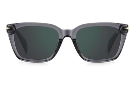 Ochelari de soare David Beckham DB7135/F/S CBL/MT Pătrați Gri