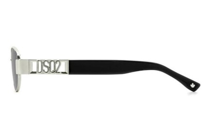 Ochelari de soare Dsquared2 D20155/S 010/IR Ovali Argintii