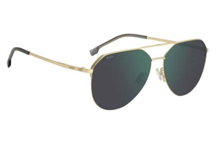 Okulary przeciwsłoneczne BOSS BOSS1795/F/S AOZ/MT Pilotki (Aviator) Złote