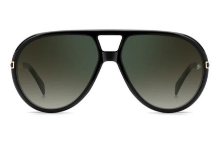 Okulary przeciwsłoneczne David Beckham DB99/VOYAGER 2M2/CS Pilotki (Aviator) Czarne