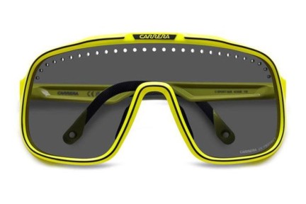 Okulary przeciwsłoneczne Carrera CSPORT02/S 4CW/IR Pojedyncze | Shield Żółte