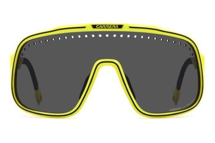 Okulary przeciwsłoneczne Carrera CSPORT02/S 4CW/IR Pojedyncze | Shield Żółte