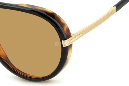 Okulary przeciwsłoneczne David Beckham DB99/VOYAGER XWY/VS Pilotki (Aviator) Czarne
