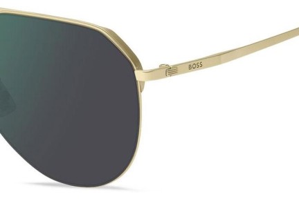 Okulary przeciwsłoneczne BOSS BOSS1795/F/S AOZ/MT Pilotki (Aviator) Złote