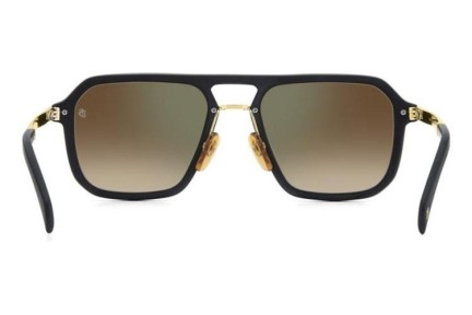 Okulary przeciwsłoneczne David Beckham DB7136/S I46/86 Kwadratowe Czarne