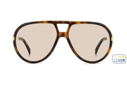 Okulary przeciwsłoneczne David Beckham DB99/VOYAGER 2IK/3O Pilotki (Aviator) Havana