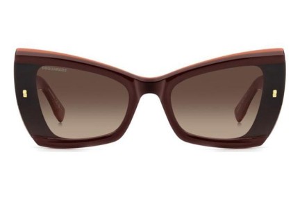 Ochelari de soare Dsquared2 D20170/S 12J/HA Cat Eye Maro