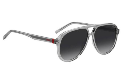 Okulary przeciwsłoneczne HUGO HG1362/S KB7/9O Pilotki (Aviator) Szare