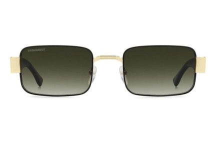 Ochelari de soare Dsquared2 D20156/S 0NZ/9K Dreptunghiulari Aurii