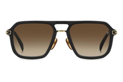 Okulary przeciwsłoneczne David Beckham DB7136/S I46/86 Kwadratowe Czarne