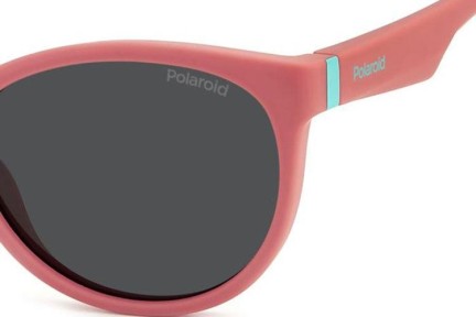 Ochelari de soare Polaroid Junior PLD8065/S 1N5/M9 Polarized Cat Eye Roșii