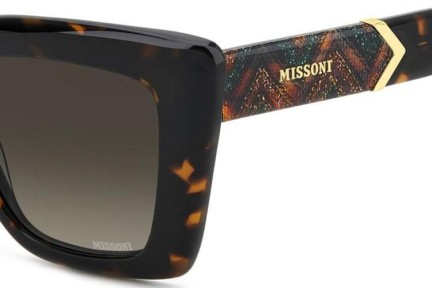 Ochelari de soare Missoni MIS0214/S 086/HA Cat Eye Havana