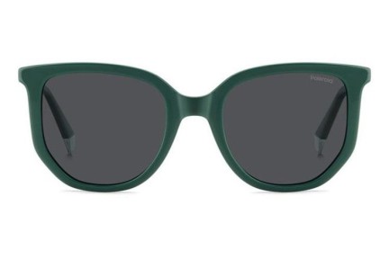 Okulary przeciwsłoneczne Polaroid PLD4185/S/X 1ED/M9 Polarized Kocie oczy Zielone