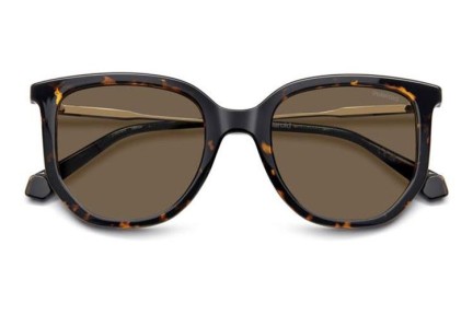 Okulary przeciwsłoneczne Polaroid PLD4185/S/X 086/SP Polarized Kocie oczy Havana