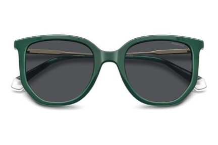 Okulary przeciwsłoneczne Polaroid PLD4185/S/X 1ED/M9 Polarized Kocie oczy Zielone
