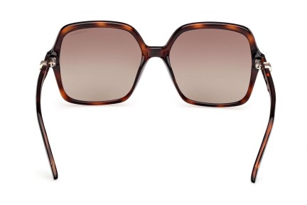 Ochelari de soare Guess GU00190 52H Polarized Pătrați Havana