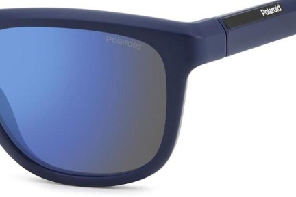 Ochelari de soare Polaroid PLD2163/S FLL/5X Polarized Pătrați Albaștri