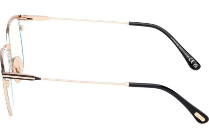 Okulary korekcyjne Tom Ford FT6041-B 002 Kwadratowe Czarne
