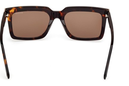 Okulary przeciwsłoneczne Guess GU00213 52E Prostokątne Havana