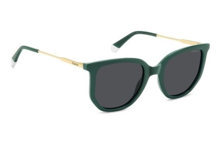 Okulary przeciwsłoneczne Polaroid PLD4185/S/X 1ED/M9 Polarized Kocie oczy Zielone