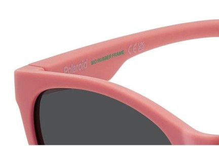 Ochelari de soare Polaroid Junior PLD8065/S 1N5/M9 Polarized Cat Eye Roșii