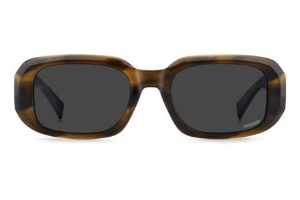 Okulary przeciwsłoneczne Missoni MIS0220/S KVI/IR Prostokątne Havana