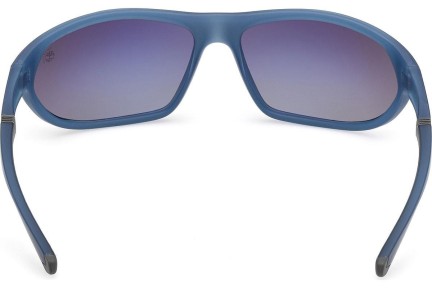 Слънчеви очила Timberland TB00035 91D Polarized Правоъгълни Синя