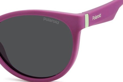 Ochelari de soare Polaroid Junior PLD8065/S QHO/M9 Polarized Cat Eye Roz