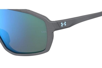 Ochelari de soare Under Armour UAGAMEDAYJR 4WC/Z0 Lentilă unică | Shield Gri