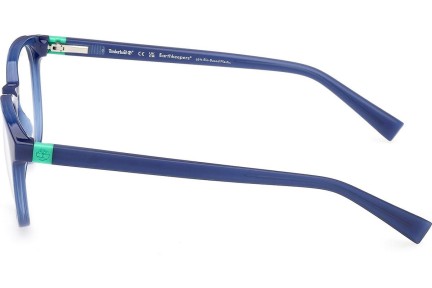 Okulary korekcyjne Timberland TB50062 090 Okrągłe Niebieskie