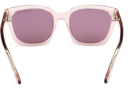 Solbriller Tom Ford Haylay FT1216 72Y Firkantet Pink