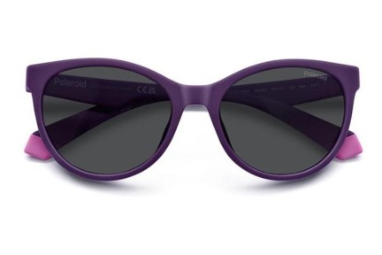 Ochelari de soare Polaroid Junior PLD8065/S B3V/M9 Polarized Cat Eye Violeți