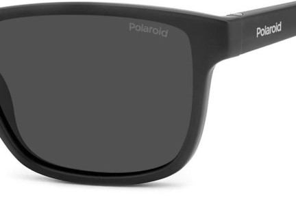 Okulary przeciwsłoneczne Polaroid Junior PLD8067/S 003/M9 Polarized Kwadratowe Czarne