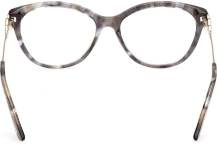 Okulary korekcyjne Guess GU50230 020 Kocie oczy Szare
