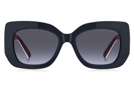 Ochelari de soare Tommy Hilfiger TH2224/S PJP/GB Cat Eye Albaștri