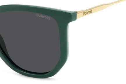 Okulary przeciwsłoneczne Polaroid PLD4185/S/X 1ED/M9 Polarized Kocie oczy Zielone