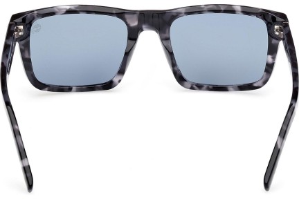 Okulary przeciwsłoneczne Timberland TB00042 52D Polarized Kwadratowe Szare